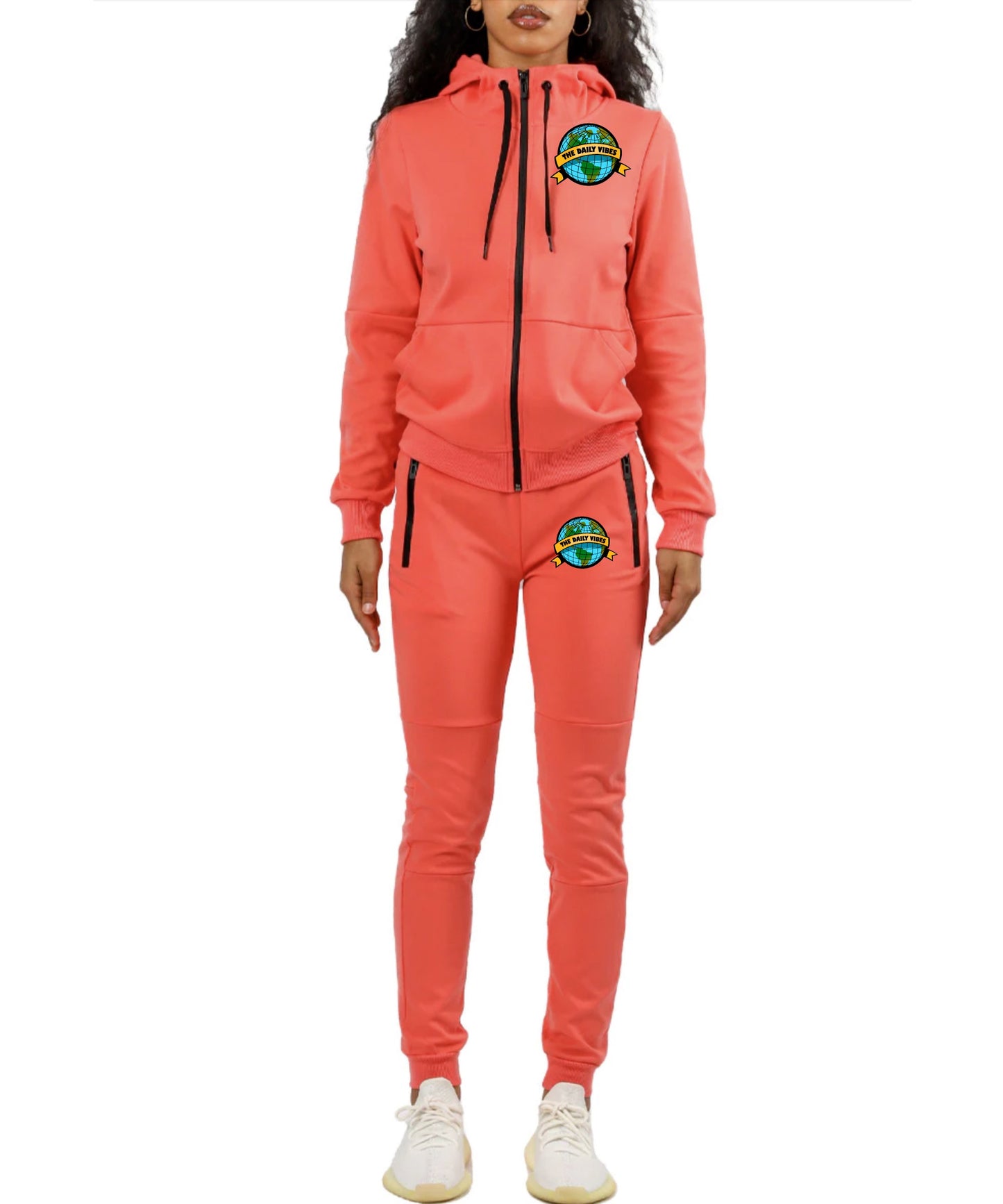 The Daily Vibes Tech Fleece  Women set