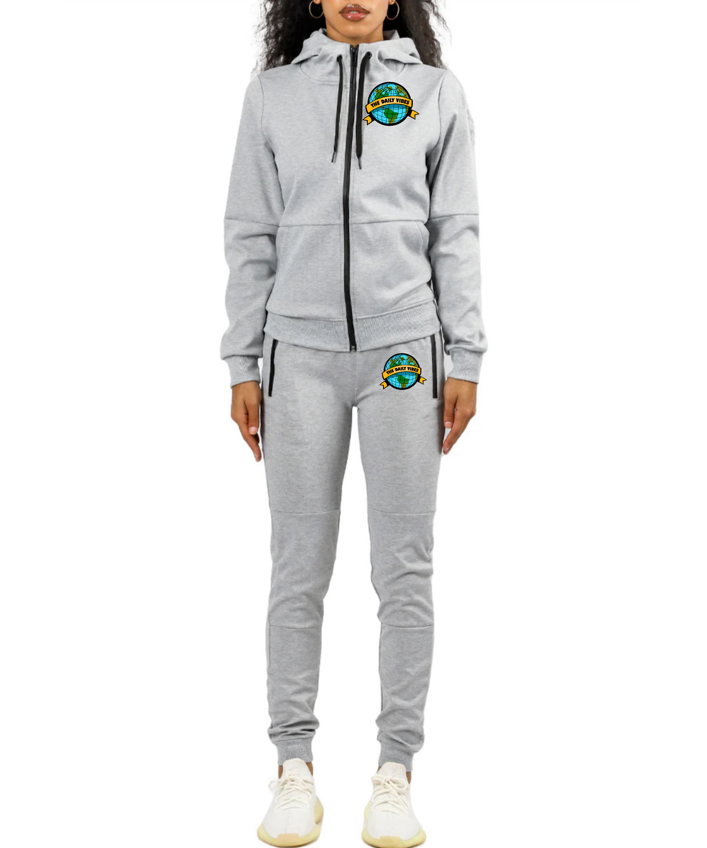 The Daily Vibes Tech Fleece  Women set