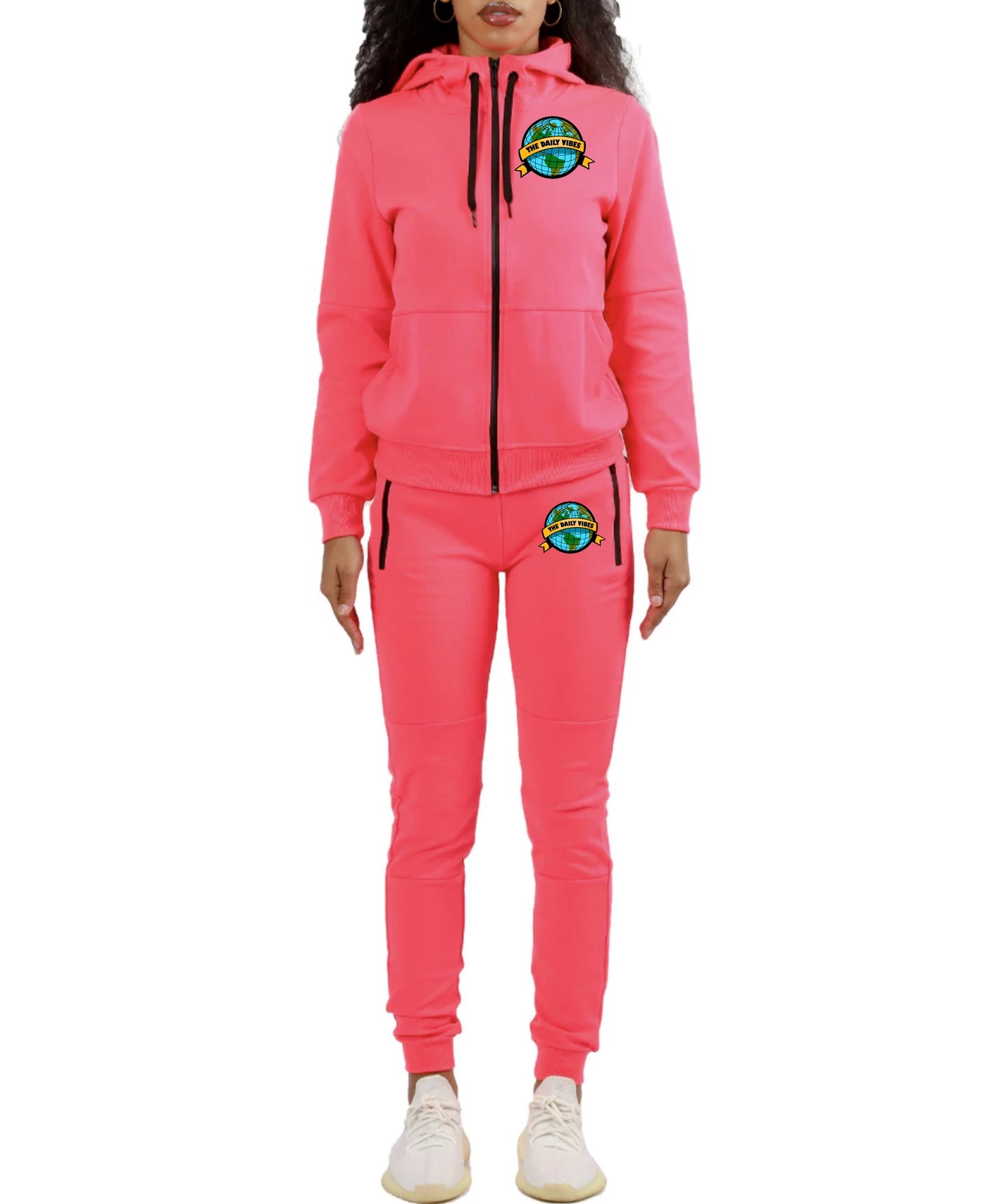 The Daily Vibes Tech Fleece  Women set