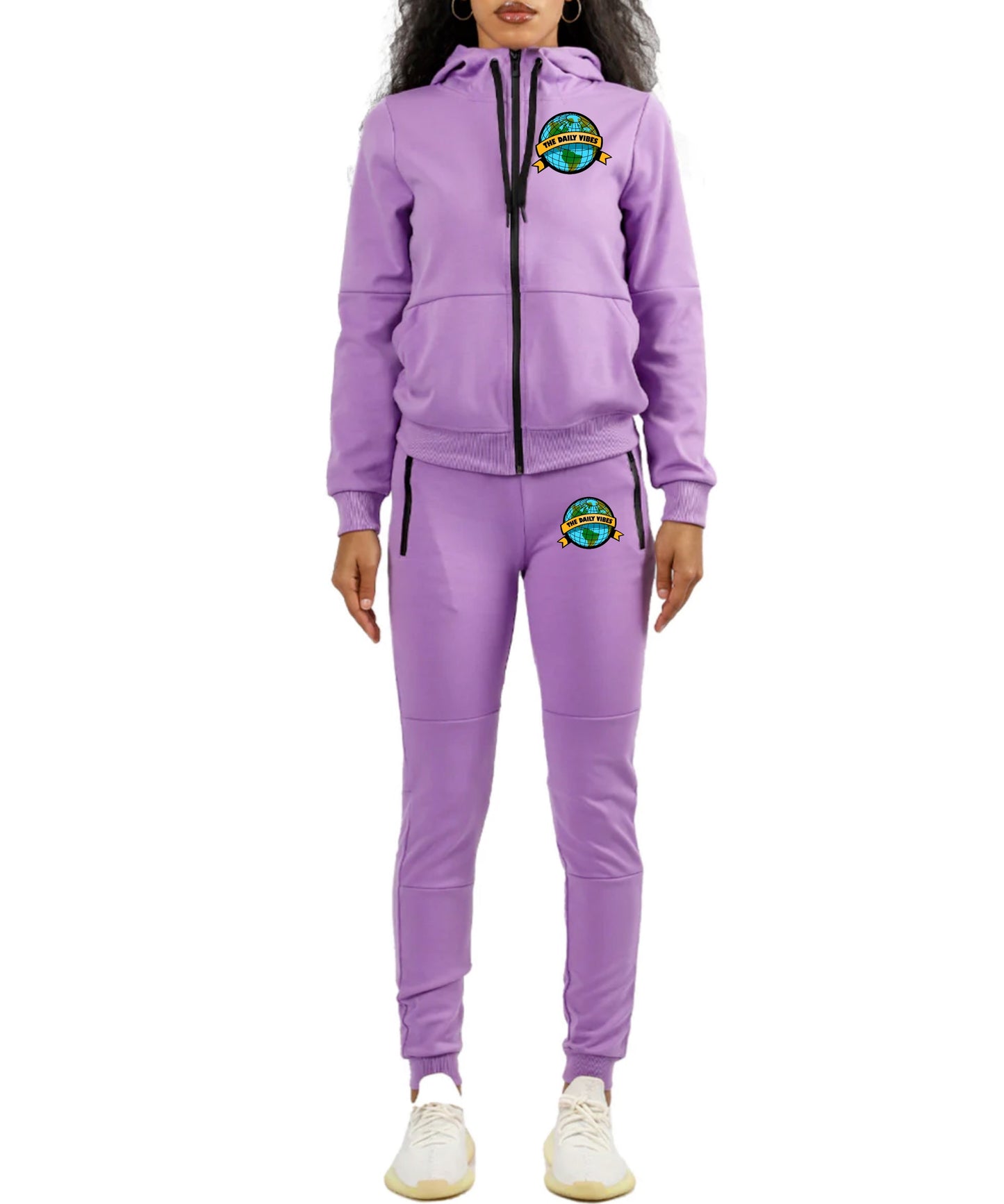 The Daily Vibes Tech Fleece  Women set