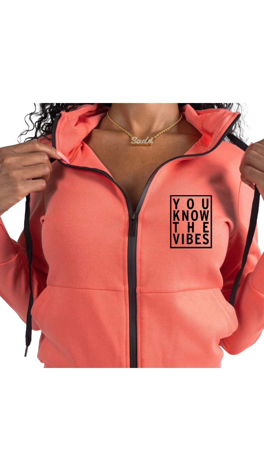 YOU KNOW THE VIBES FLEECE TECH WOMEN