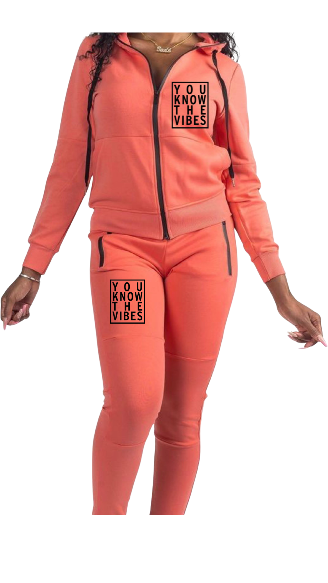 YOU KNOW THE VIBES FLEECE TECH WOMEN